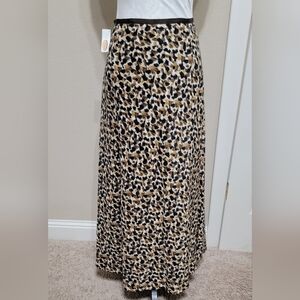 Talbot multi-colored maxi skirt, NEW